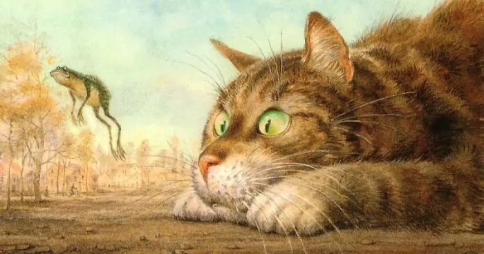 Russian Artist Makes Art With Cats And You'll Want To Put Them On The Wall