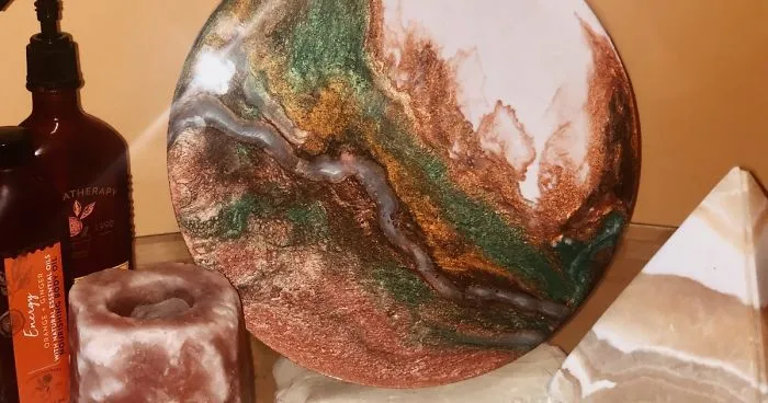 My Process For Making A Resin Painting
