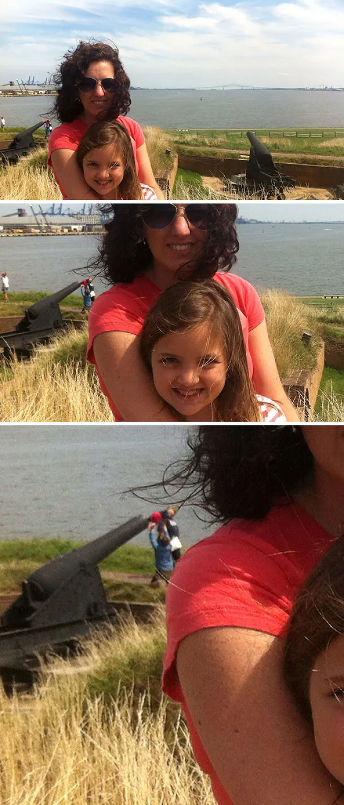 Al parecer están metiendo a un niño en un cañón