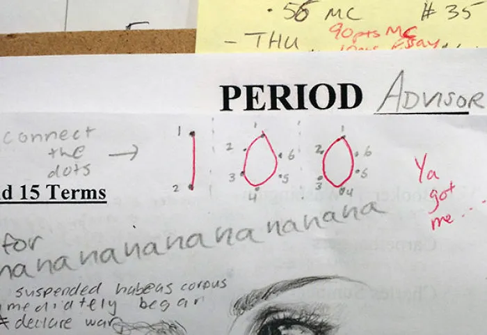 After Days Of Grading Papers, I Stumble Upon This. "Oooh. Wait A Second..."