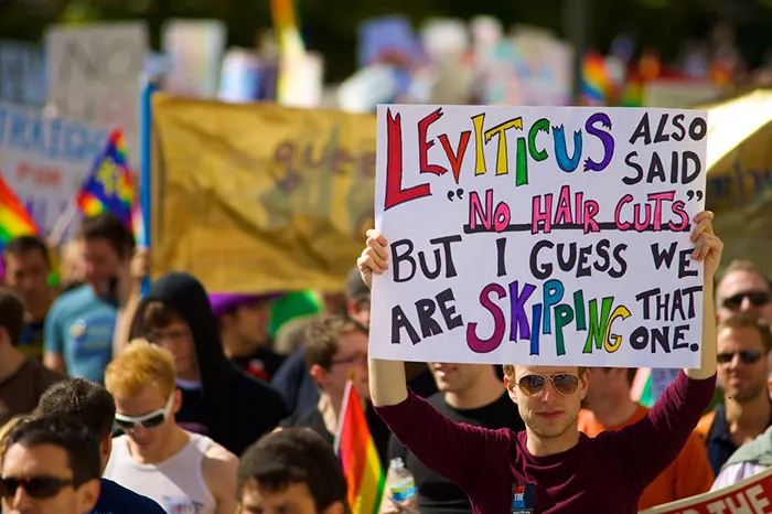 Leviticus Also Said "No Hair Cuts", But I Guess We Are Skipping That One