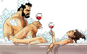 Artist Keeps Illustrating Everyday Life With His Wife, And We Finally Get To See The Couple Behind The Comics