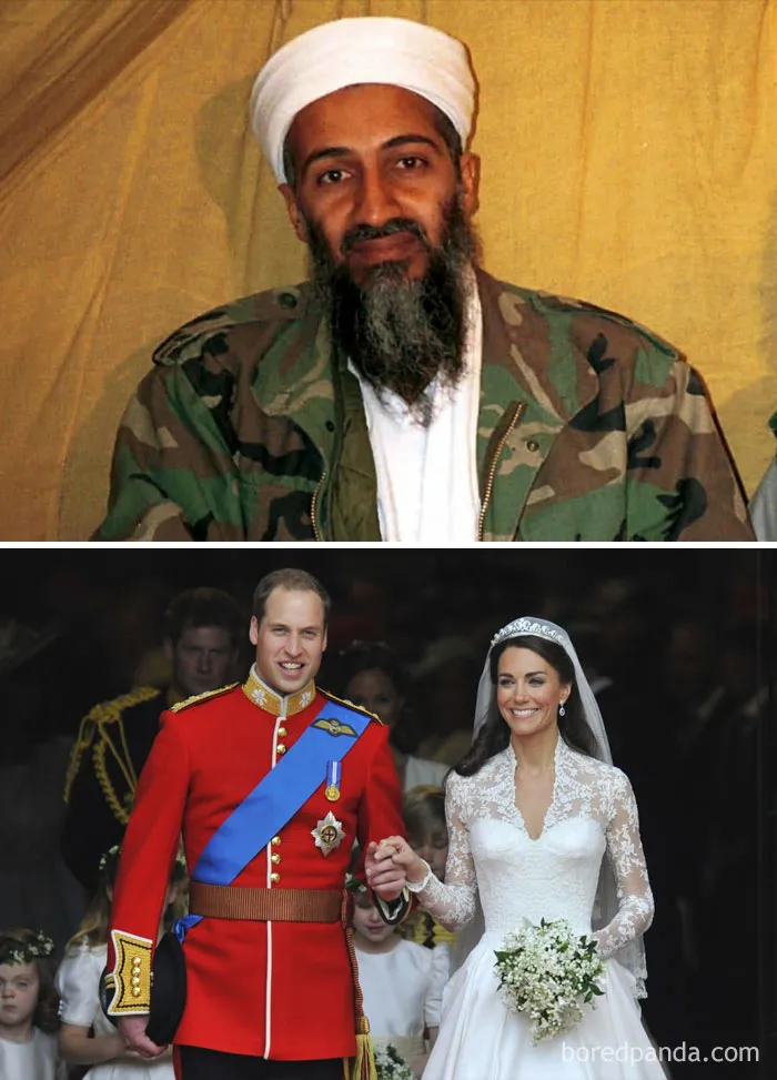 El príncipe William y Kate Middleton se casaron el 29 de Abril de 2011, unos días antes de que asesinaran a Osama Bin Laden