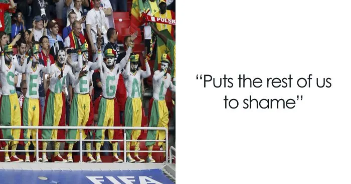 Japanese And Senegalese Football Fans Show The World How To Be The Best Guests Ever