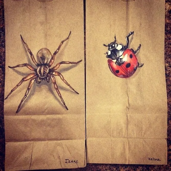 This Dad Started Drawing On His Kids' Lunch Bags 5 Years Ago And Even Obama Loved Them