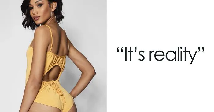 Boohoo Posts Image Without Photoshopping Model's "Imperfections" Out And The Internet Is Saying FINALLY