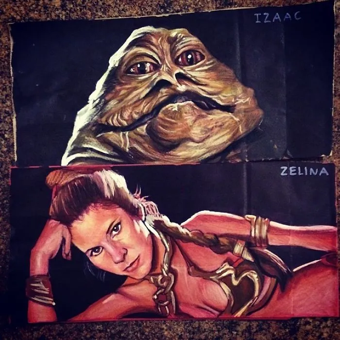 This Dad Started Drawing On His Kids' Lunch Bags 5 Years Ago And Even Obama Loved Them