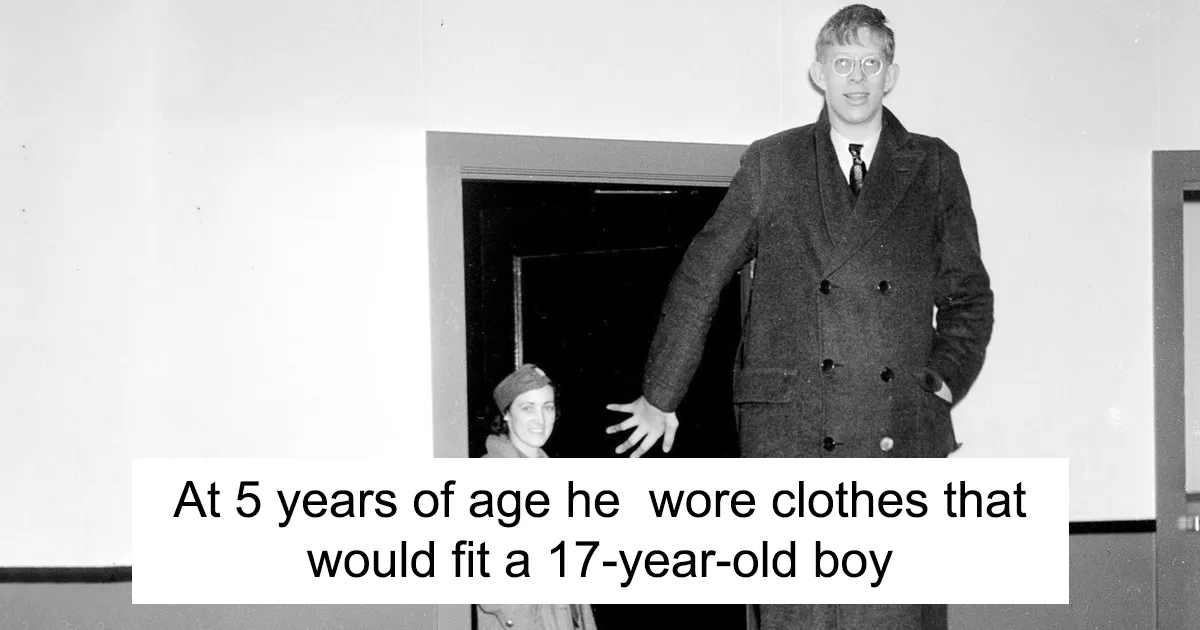 Someone Found Rare Footage Of The Tallest Man That Ever Lived, And It's Surreal