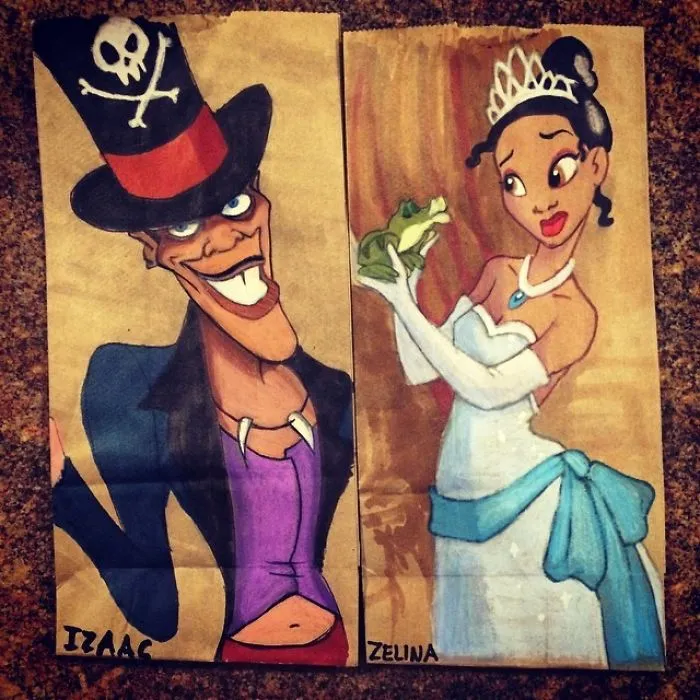 This Dad Started Drawing On His Kids' Lunch Bags 5 Years Ago And Even Obama Loved Them