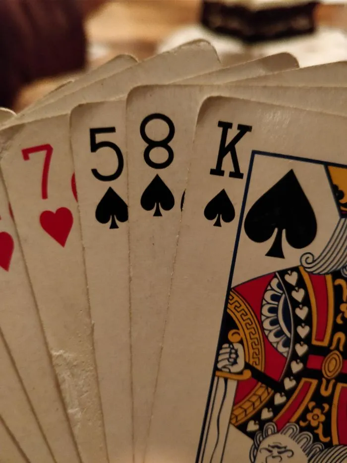The 8 On This Card Is Upside Down