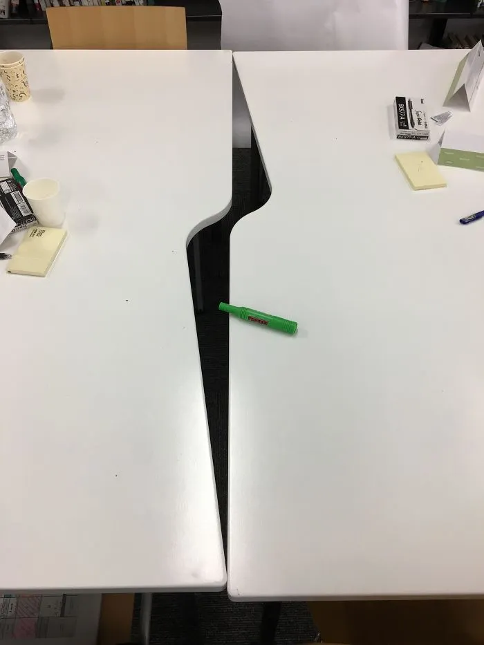 These Tables At My Teaching Workshop