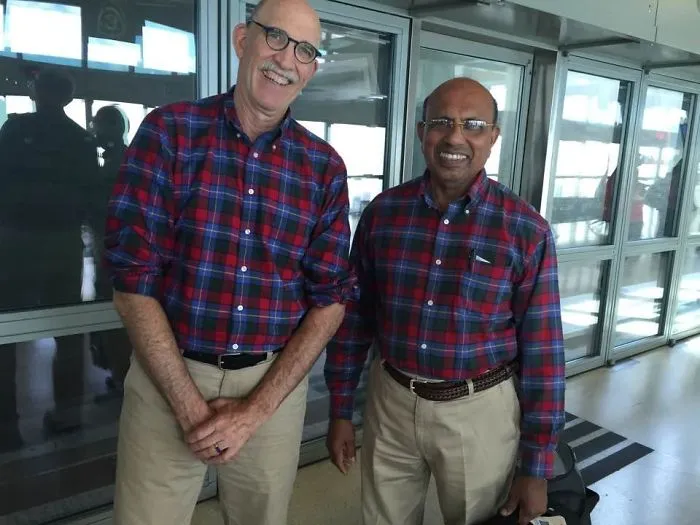 My Dad Bumped Into His Dadppelgänger At The Airport In Newark