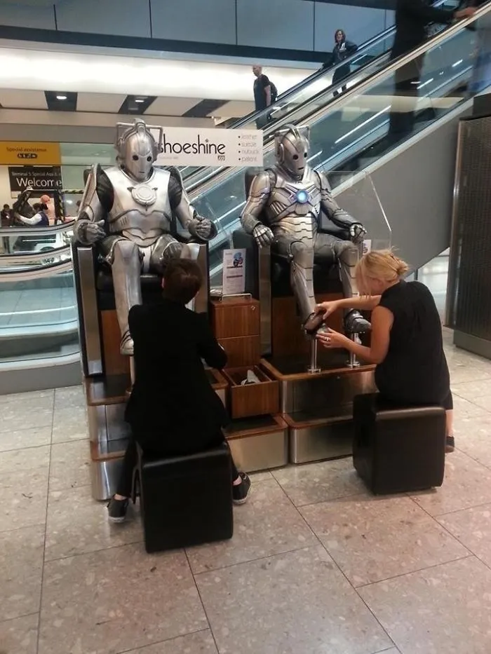 Visto en el aeropuerto de Heathrow
