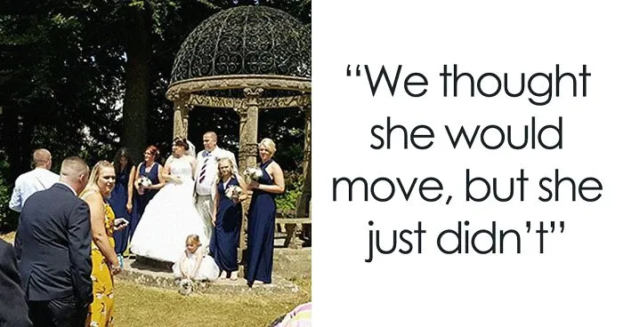 Couple Forced To Take Wedding Pics With Sunbathing Woman, And Internet Can't Decide Who's The Asshole