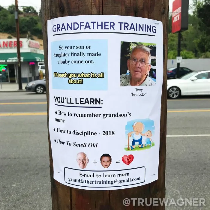This Guy Won't Stop Trolling His Neighborhood With Fake Posters, And People Can't Stop Laughing