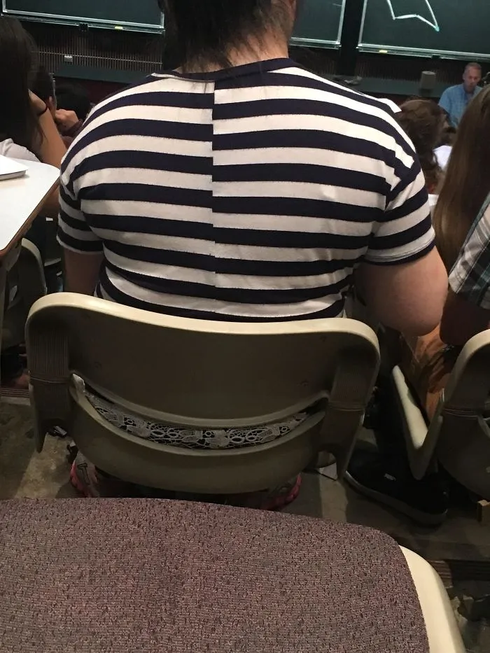 The Back Of This Girl's Shirt