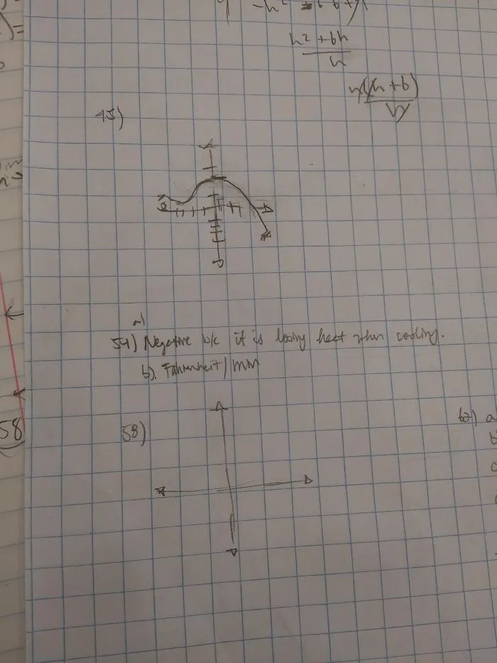 My Friend Doesn't Use The Grid Lines On His Graph Paper To Draw His Graphs