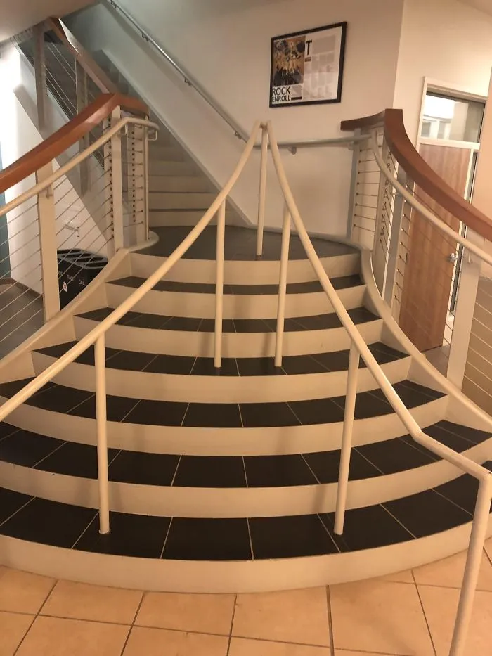 Desperdiciando un tercio de escalera