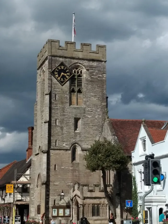 The Positioning Of This Clock On The Tower