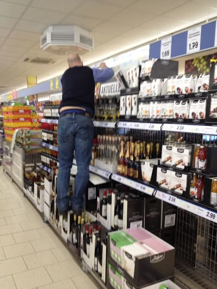 Saw This At A Supermarket