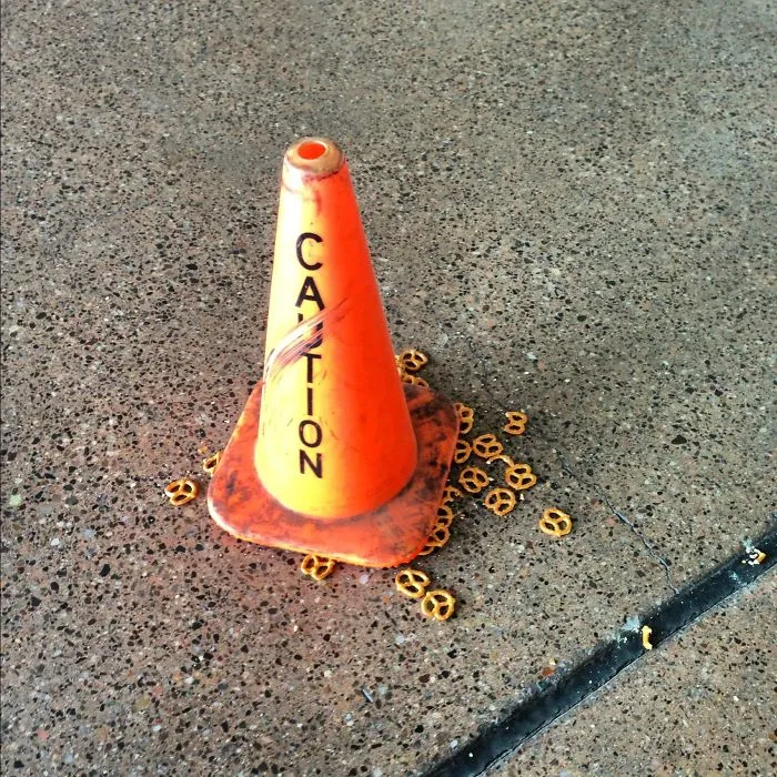 Walked By This Catastrophe At The Airport