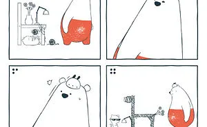 We Create Comics About A Cute Bear That Have Unexpected And Sometimes Dark Endings