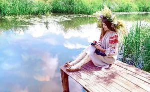 The Most Beautiful Girl In Belarus Made A Video In Traditional Ethnic Dresses. That's Wonderful! History And Traditions Of Old Country Belarus.it Seems To Me That I Fell In Love With This Girl, At Least In Her Smile!