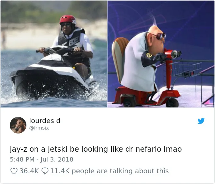 Jay-Z's Vacation Photo Turns Into The Best Meme Of This Summer And It Will Make You Laugh