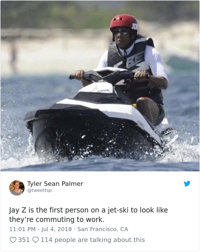Jay-Z's Vacation Photo Turns Into The Best Meme Of This Summer And It Will Make You Laugh
