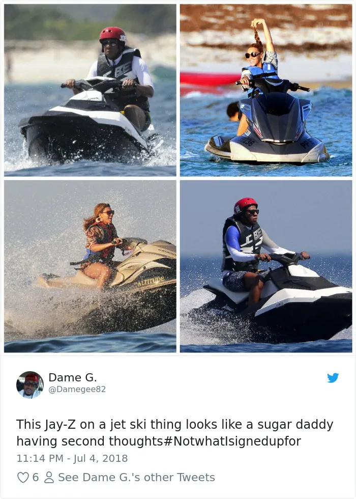 Jay-Z's Vacation Photo Turns Into The Best Meme Of This Summer And It Will Make You Laugh
