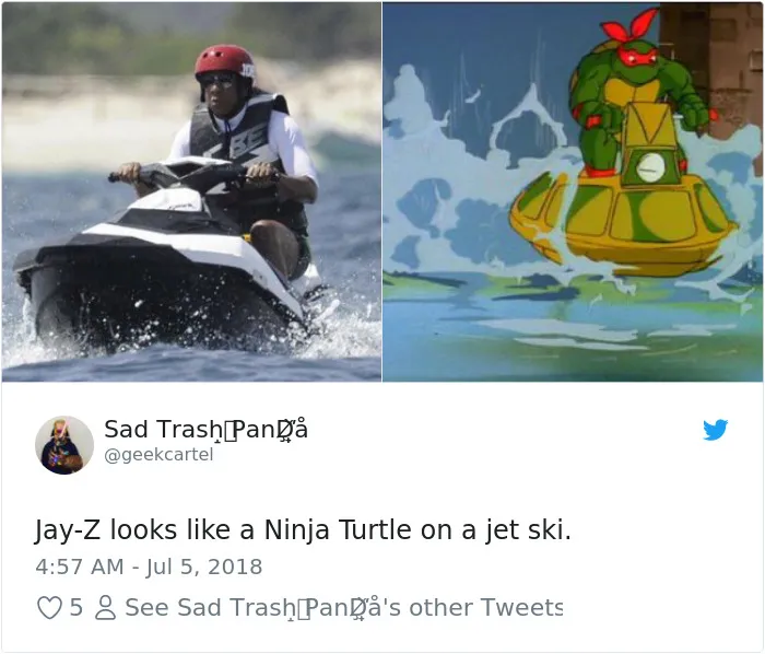 Jay-Z's Vacation Photo Turns Into The Best Meme Of This Summer And It Will Make You Laugh