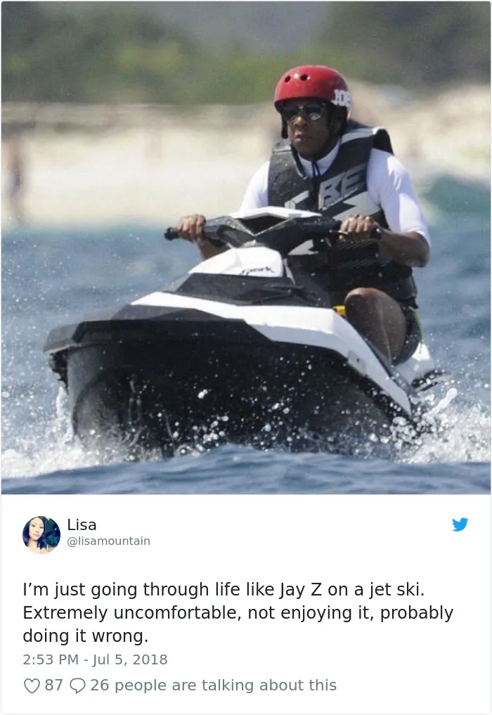 Jay-Z's Vacation Photo Turns Into The Best Meme Of This Summer And It Will Make You Laugh