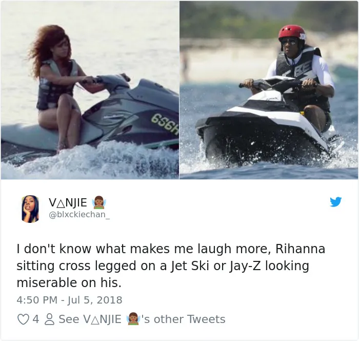 Jay-Z's Vacation Photo Turns Into The Best Meme Of This Summer And It Will Make You Laugh