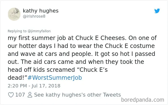 50 Hilariously Horrible 'Worst Summer Jobs'