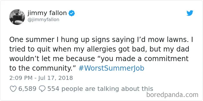 50 Hilariously Horrible 'Worst Summer Jobs'