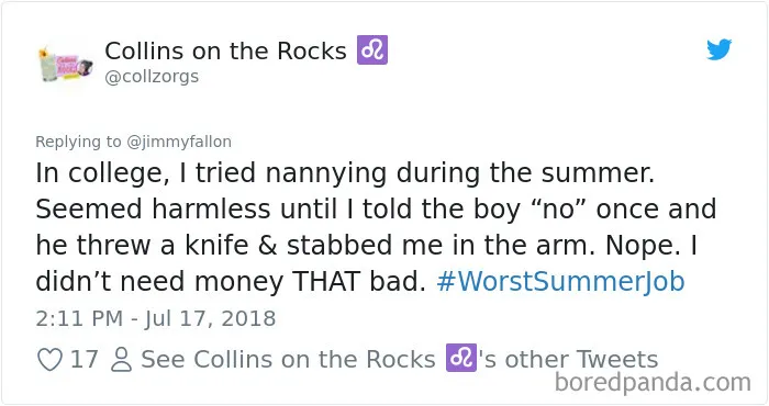 50 Hilariously Horrible 'Worst Summer Jobs'