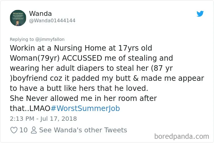 50 Hilariously Horrible 'Worst Summer Jobs'