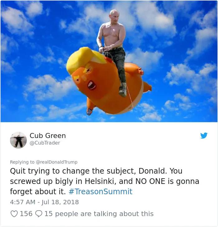 25+ Memes brutales troleando a Trump tras su "vergonzosa actuación" al conocer a Putin