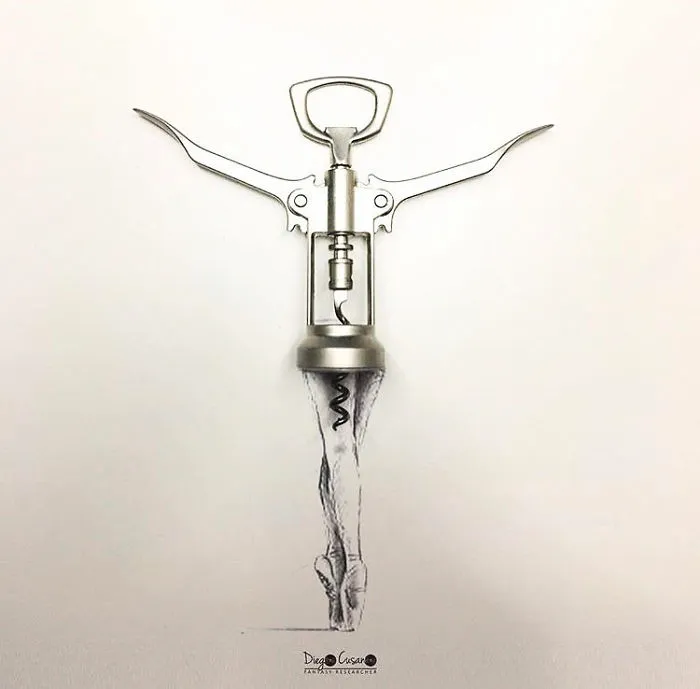 Artist Turns Ordinary Everyday Objects Into Clever Illustrations