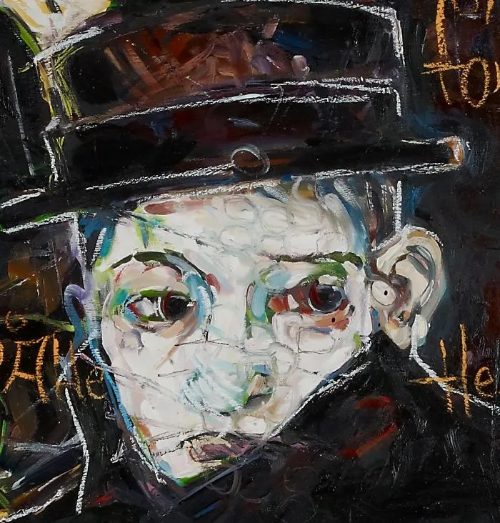 Detail From "Un Simple Soldat"