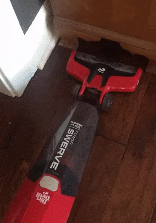 This Vacuum Cleaner Under The Cabinet