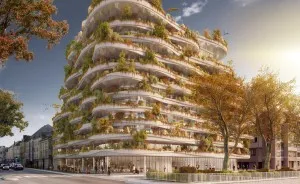 Millennial Vertical Forest By Vincent Callebaut