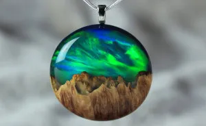 I Combine Wood With Opal And Resin To Create One-Of-A-Kind Handmade Jewelry