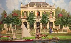 Artist Creates Super-Detailed And Precise Architectural Watercolors