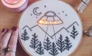 I Weave Lights Into My Embroidery Works Inspired By Stars And Night (23 Pics)