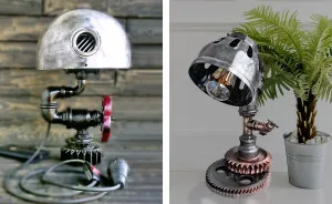 Steampunk Industrial Lamps