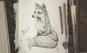 To Practice My Drawing Skills, I Drew These 19 Stylized Animals In My Sketchbook
