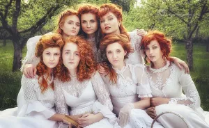 I Combined Vintage And Redheads To Recreate Paintings From The Past