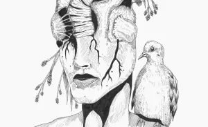 I Expressed My Anxiety And Heartbreak Through Pen Illustrations