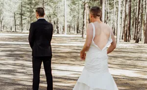 Bride Sends Her Brother For 'First Look' Instead Of Her, And The Groom's Reaction Is Priceless